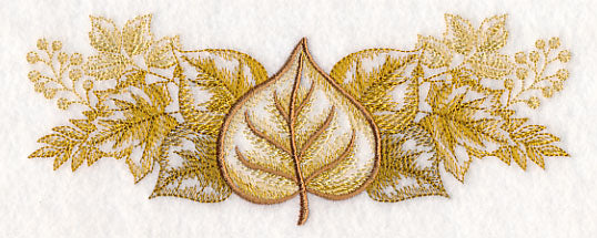 Aspen with Leafy Background