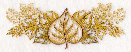 Aspen with Leafy Background