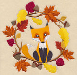Wreathed in Autumn Fox