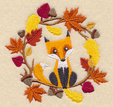 Wreathed in Autumn Fox