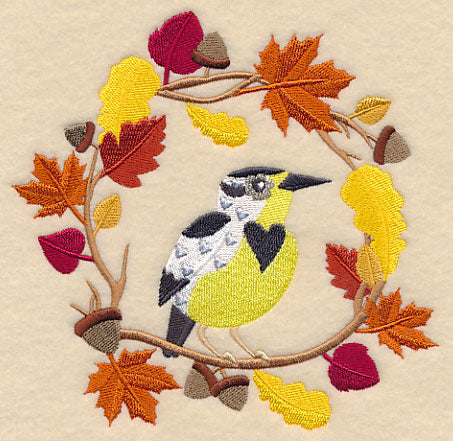 Wreathed in Autumn Meadowlark