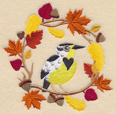 Wreathed in Autumn Meadowlark