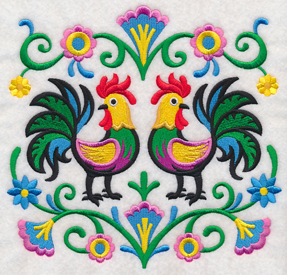 Polish Rooster Square