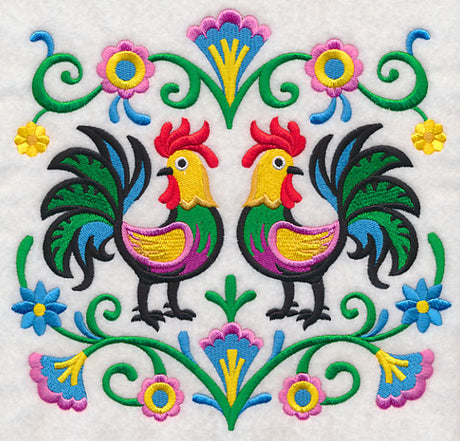 Polish Rooster Square
