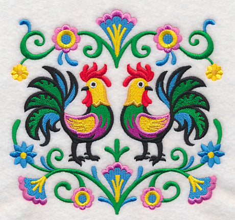 Polish Rooster Square