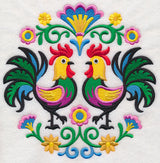 Polish Rooster Circle