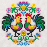 Polish Rooster Circle