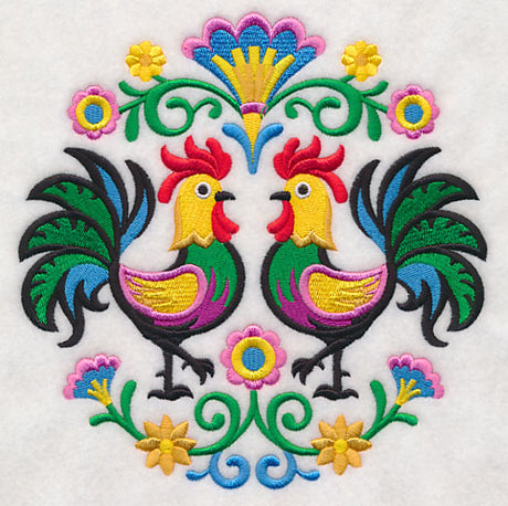 Polish Rooster Circle