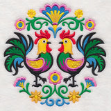 Polish Rooster Circle