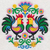 Polish Rooster Circle