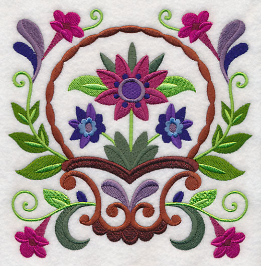 Sweet Symmetry Flower Basket 1