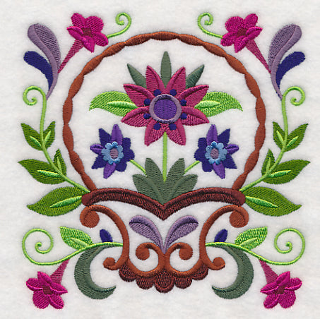 Sweet Symmetry Flower Basket 1