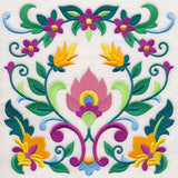 Sweet Symmetry Flower Square 1