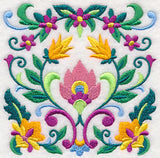 Sweet Symmetry Flower Square 1