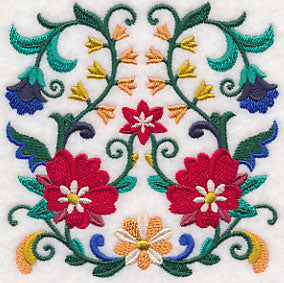 Sweet Symmetry Flower Square 2