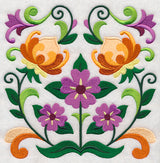 Sweet Symmetry Flower Square 3