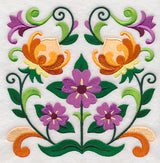 Sweet Symmetry Flower Square 3