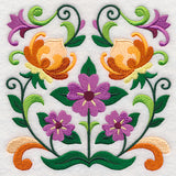 Sweet Symmetry Flower Square 3