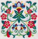 Sweet Symmetry Flower Square 4