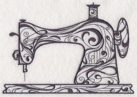 Flourishing Creativity - Sewing Machine
