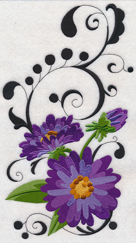 Fanciful Aster Flower