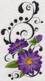 Fanciful Aster Flower