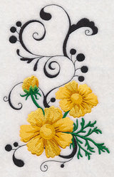 Fanciful Cosmos Flower