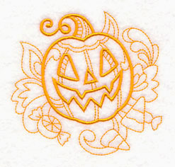 Doodle Happy Jack-o-lantern