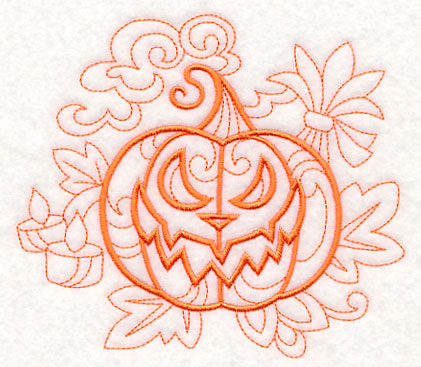 Doodle Spooky Jack-o-lantern