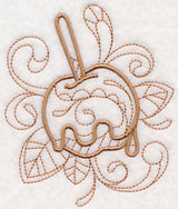 Doodle Caramel Apple