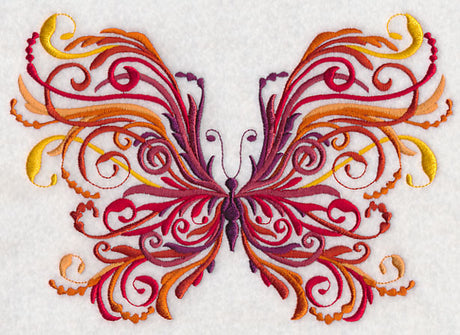 Flourishing Fall Butterfly