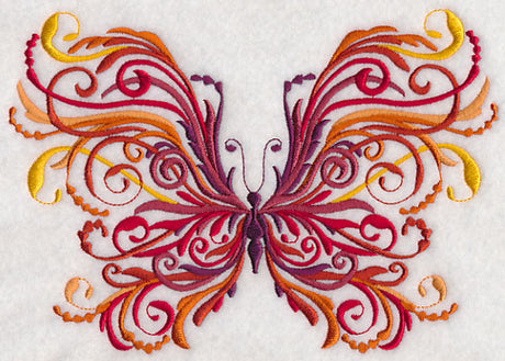 Flourishing Fall Butterfly