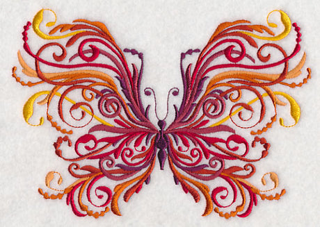 Flourishing Fall Butterfly