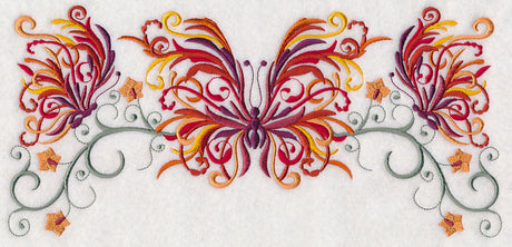 Flourishing Fall Butterfly Spray