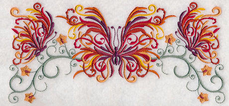 Flourishing Fall Butterfly Spray