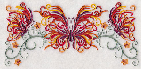 Flourishing Fall Butterfly Spray