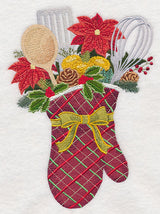 Christmas Oven Mitt