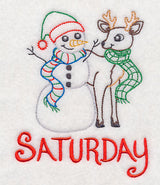 Christmas Reindeer - Saturday (Vintage)