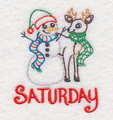 Christmas Reindeer - Saturday (Vintage)