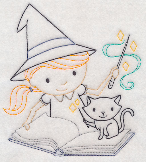 Witch and Spell Book (Vintage)