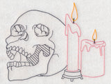 Skull and Candles (Vintage)