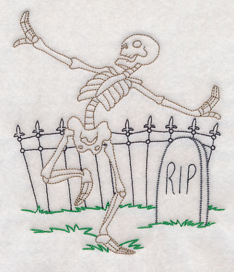 Dancing Skeleton (Vintage)