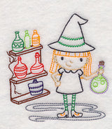 Witch with Potions (Vintage)