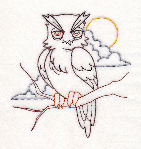 Spooky Owl (Vintage)