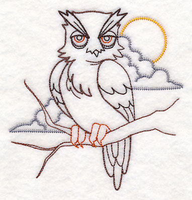 Spooky Owl (Vintage)