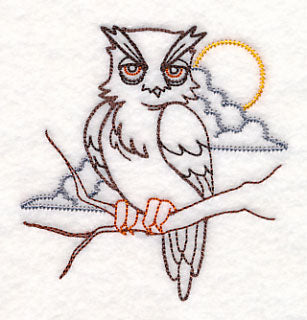 Spooky Owl (Vintage)