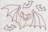 Bats in Flight (Vintage)