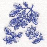 Blueberry Botanical (Toile)