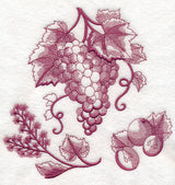 Grapes Botanical (Toile)
