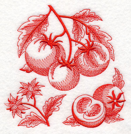 Tomato Botanical (Toile)